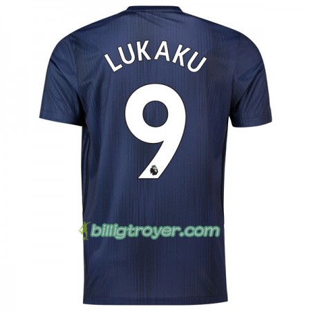 Billige Fotballdrakter Manchester United Lukaku 9 2018/19 Tredjedraktsett Kortermet